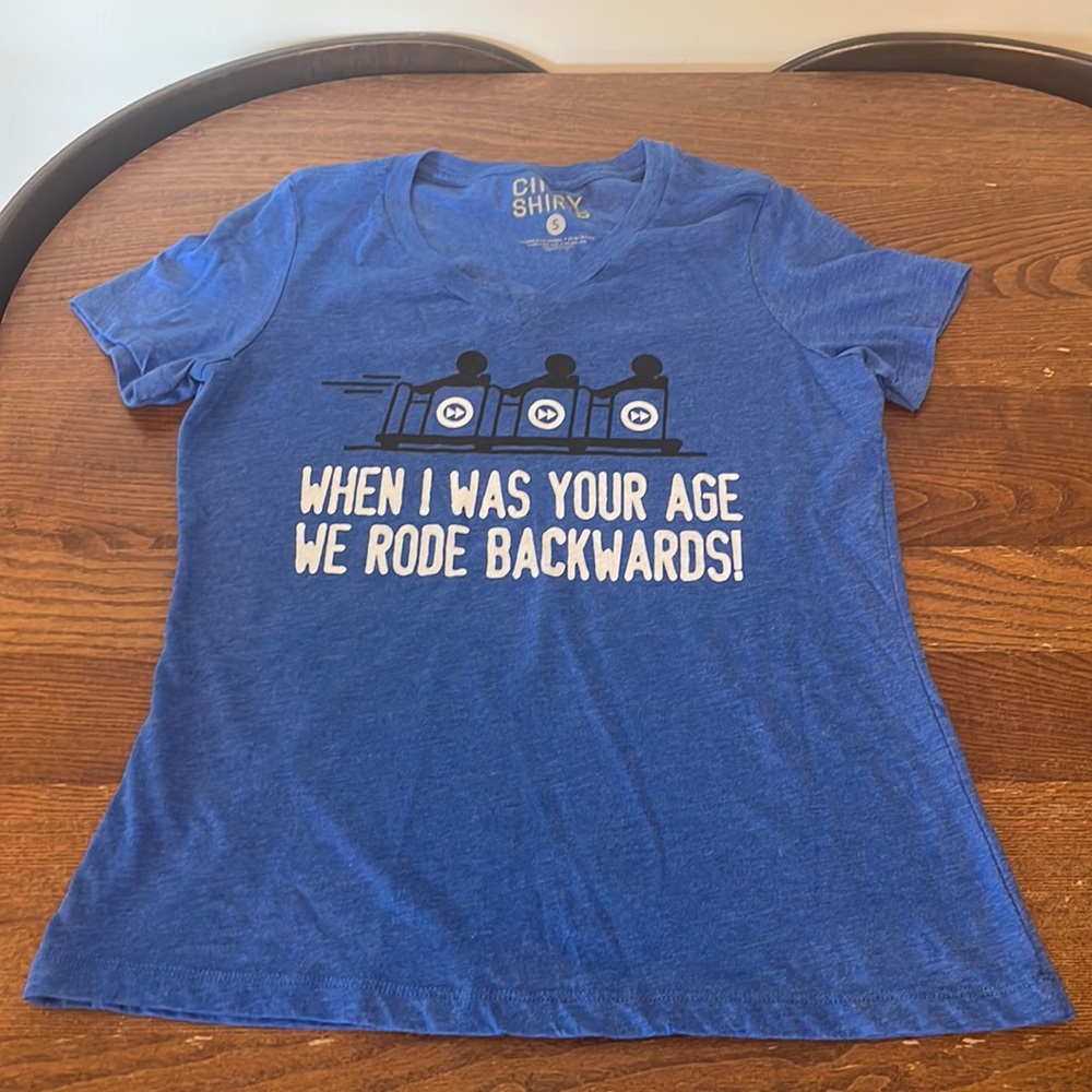 When I Was Your Age We Rode Backwards Cincy Shirts